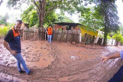 Corumbá acumula 80,8 mm de chuva em 24 horas e Defesa Civil descarta estragos graves