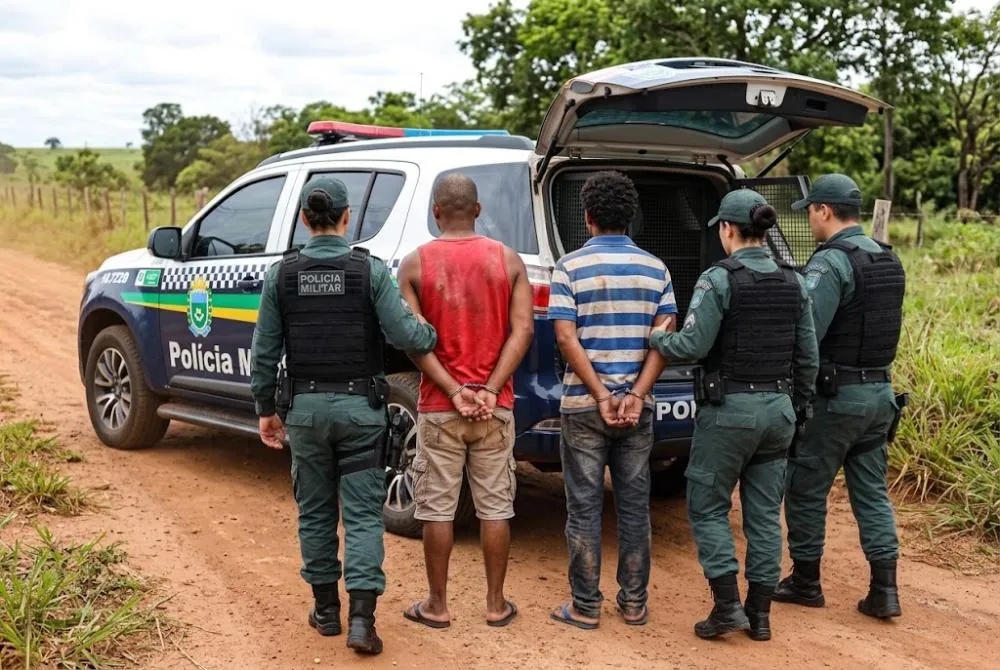 Ocorrência em propriedade a 180 km de Corumbá mobilizou Força Tática Rural, Polícia Civil e Perícia Científica. - Foto: Ilustrativa | Criada por Inteligência Artificial
